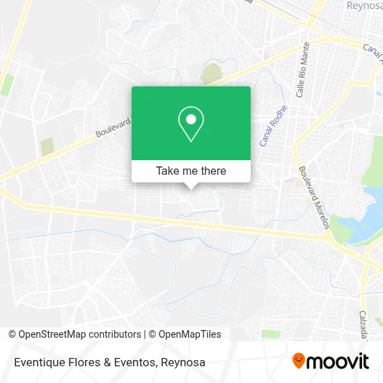 Eventique Flores & Eventos map