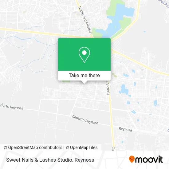 Sweet Nails & Lashes Studio map