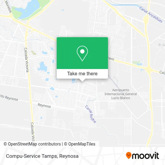 Compu-Service Tamps map