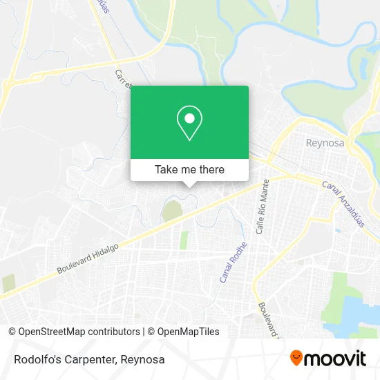 Rodolfo's Carpenter map