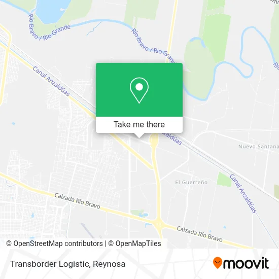 Transborder Logistic map