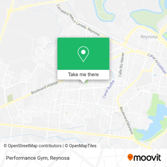 Performance Gym map