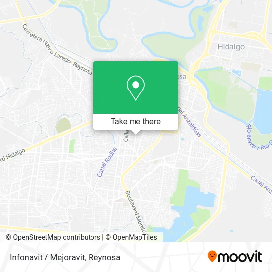 Infonavit / Mejoravit map
