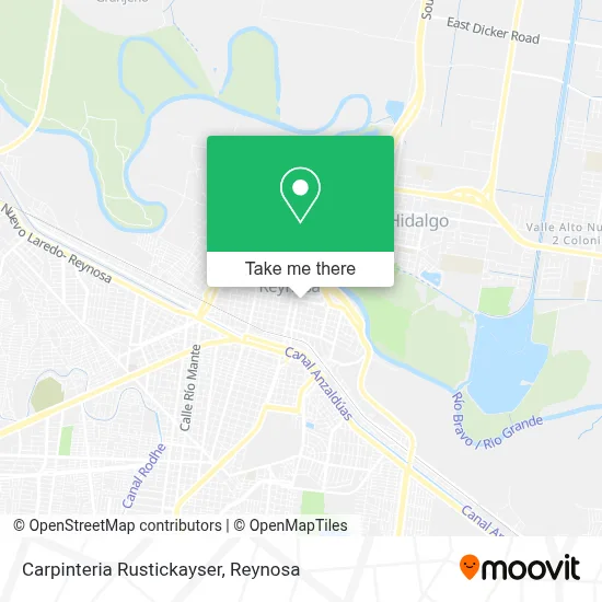 Carpinteria Rustickayser map