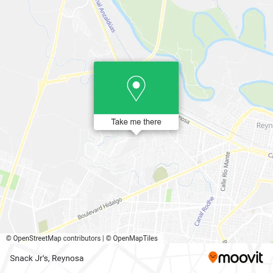 Snack Jr's map