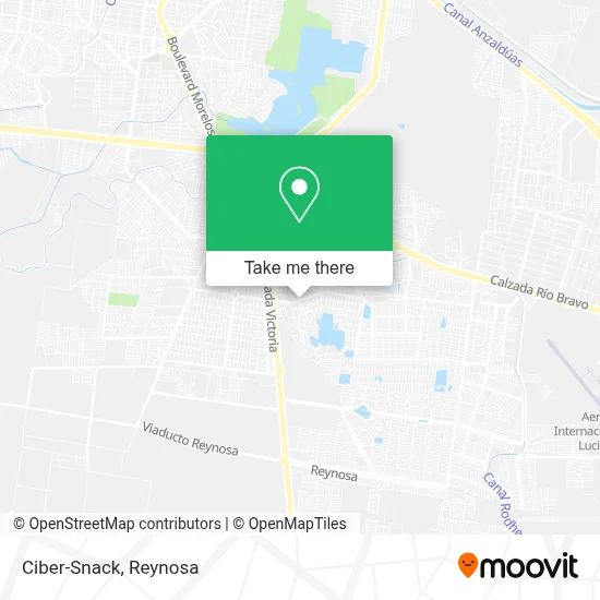 Ciber-Snack map