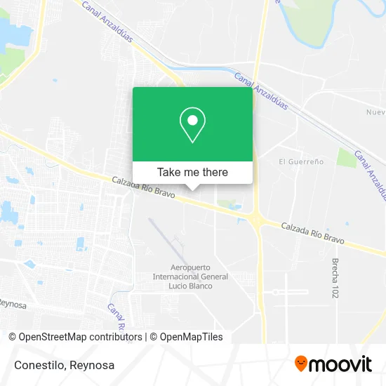 Conestilo map