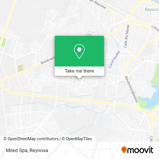 Miled Spa map