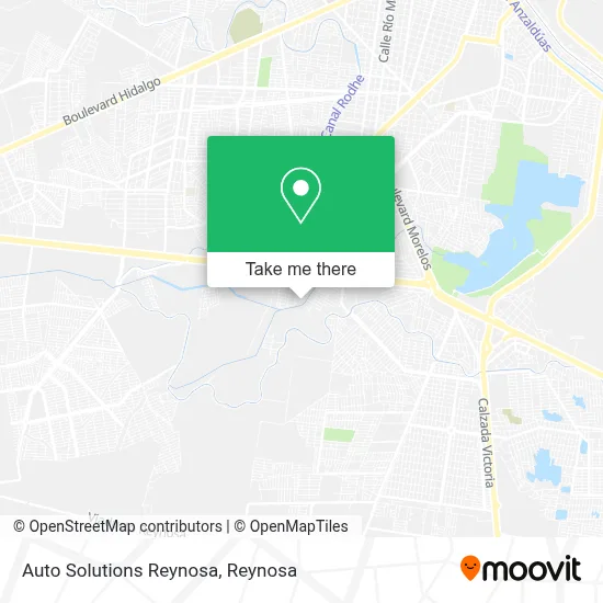 Auto Solutions Reynosa map
