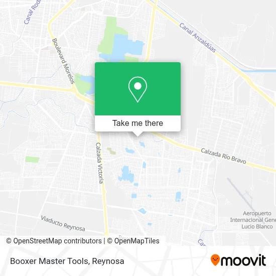 Booxer Master Tools map