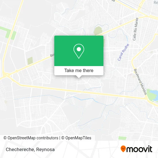 Chechereche map