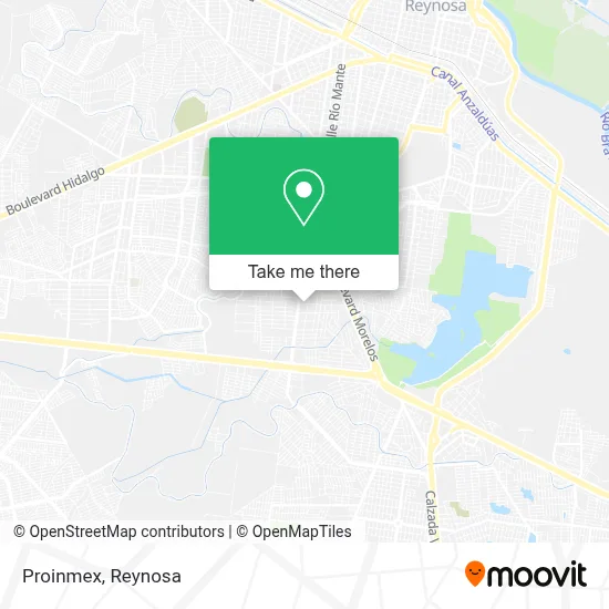 Proinmex map