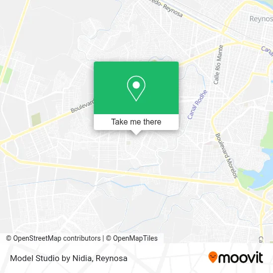 Model Studio by Nidia map