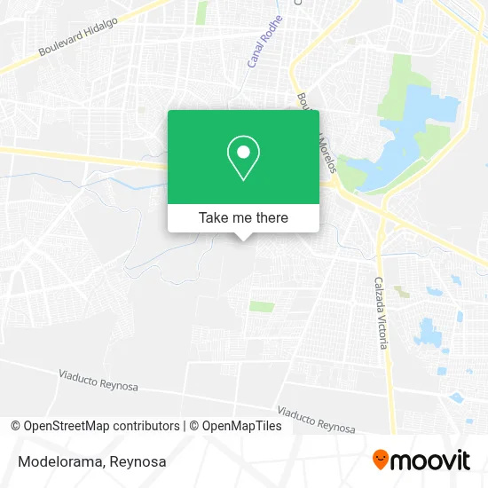 Modelorama map