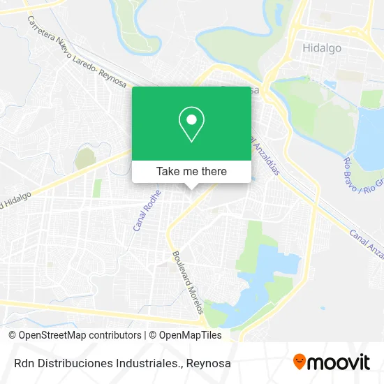 Rdn Distribuciones Industriales. map