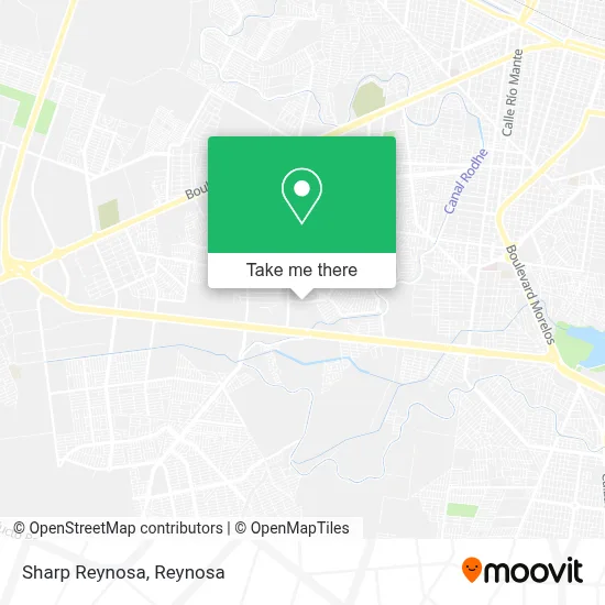 Sharp Reynosa map
