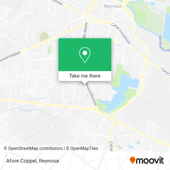 Afore Coppel map