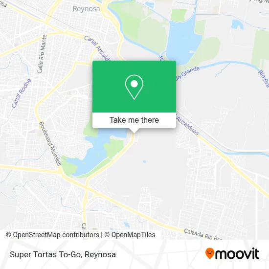 Super Tortas To-Go map