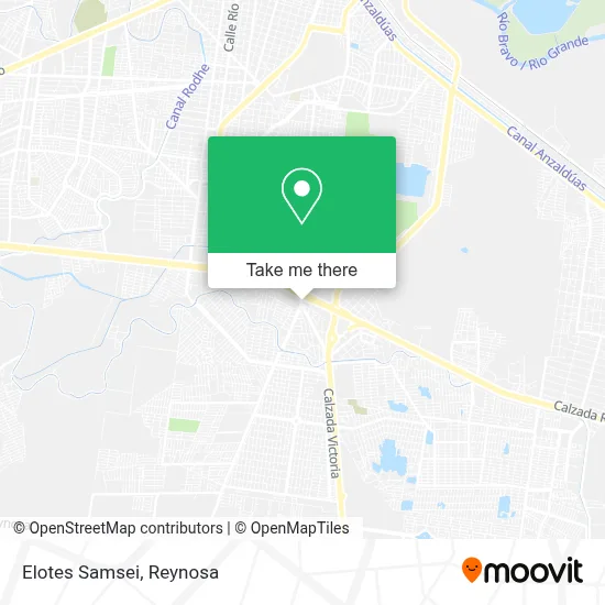 Elotes Samsei map
