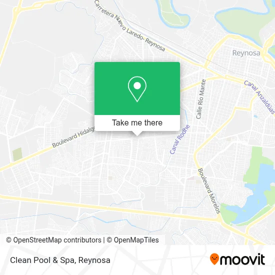 Clean Pool & Spa map