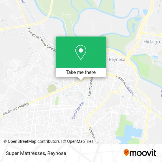 Super Colchones map