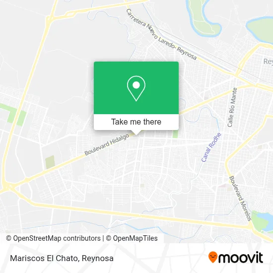 Mariscos El Chato map