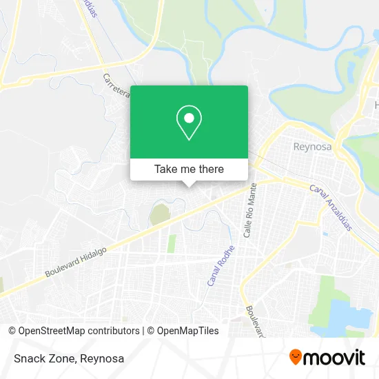 Snack Zone map