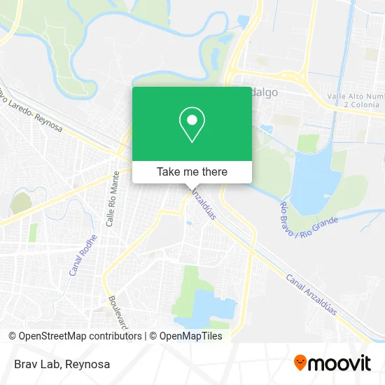 Brav Lab map