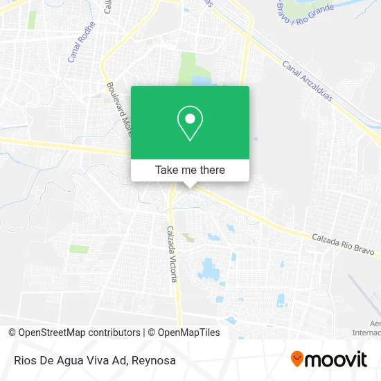 Rios De Agua Viva Ad map