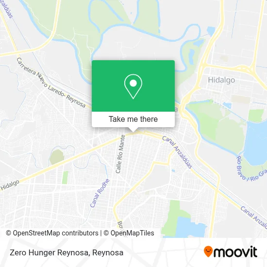 Zero Hunger Reynosa map
