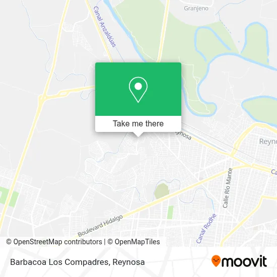Barbacoa Los Compadres map