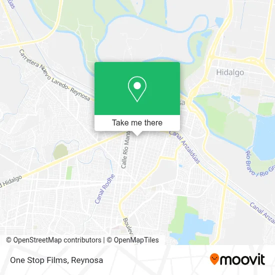 One Stop Films map