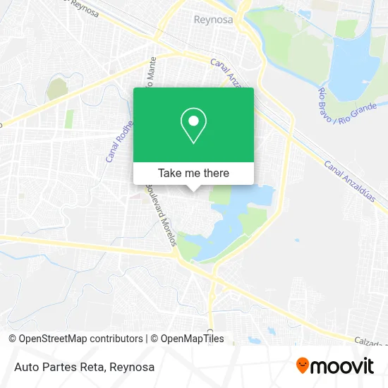 Auto Partes Reta map