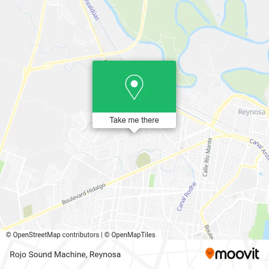 Rojo Sound Machine map
