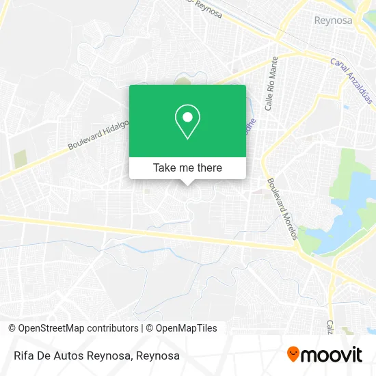 Rifa De Autos Reynosa map