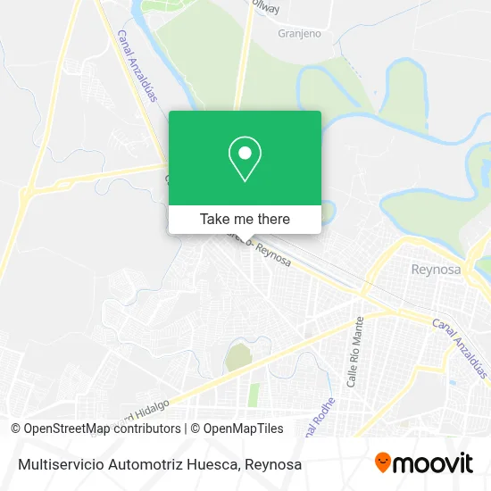 Multiservicio Automotriz Huesca map
