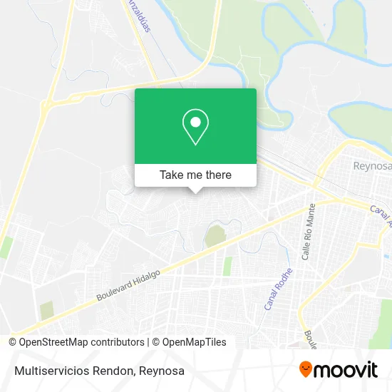 Multiservicios Rendon map