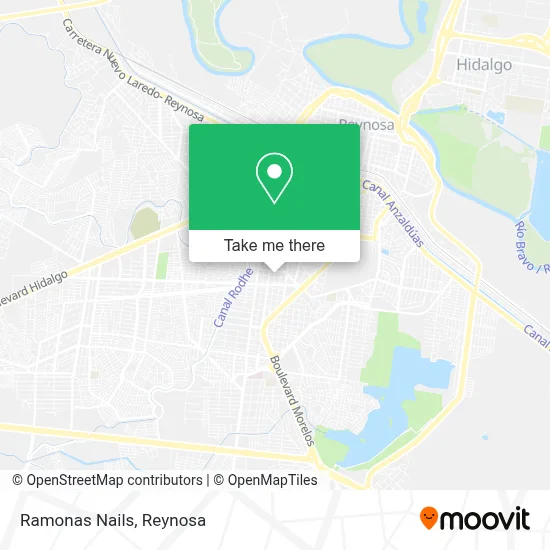 Ramonas Nails map