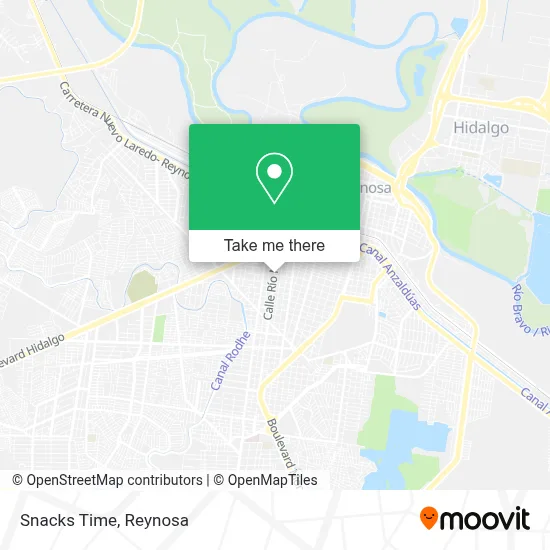 Snacks Time map