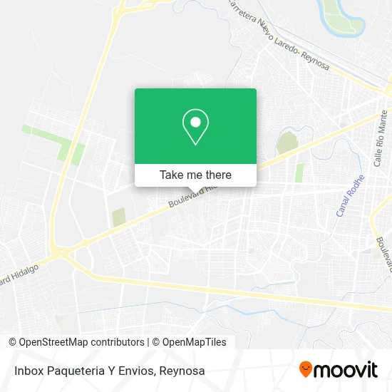 Inbox Paqueteria Y Envios map