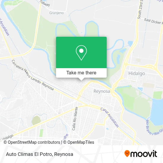 Auto Climas El Potro map