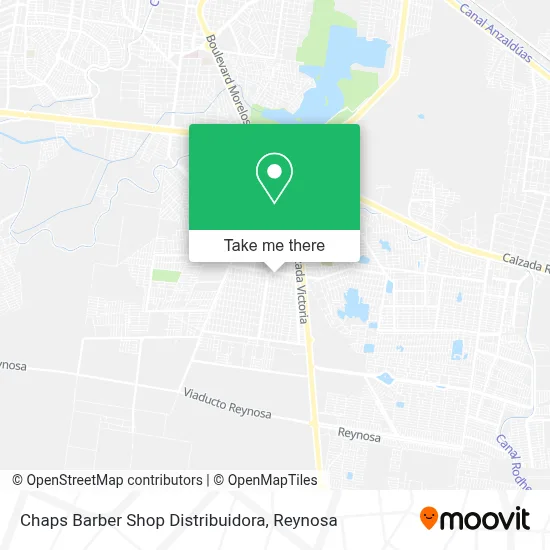 Chaps Barber Shop Distribuidora map