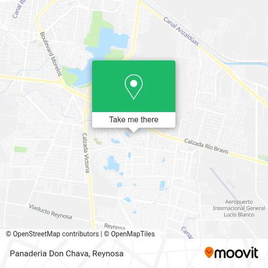 Panaderia Don Chava map