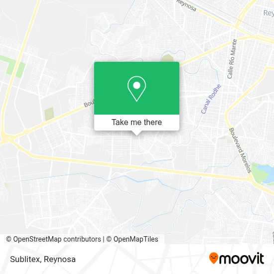 Sublitex map