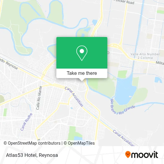Atlas53 Hotel map