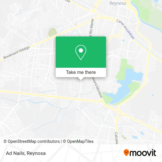 Ad Nails map