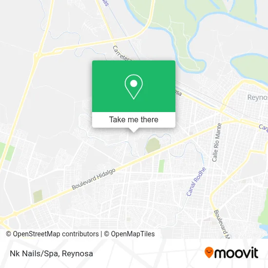 Nk Nails/Spa map