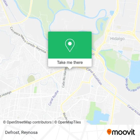 Defrost map