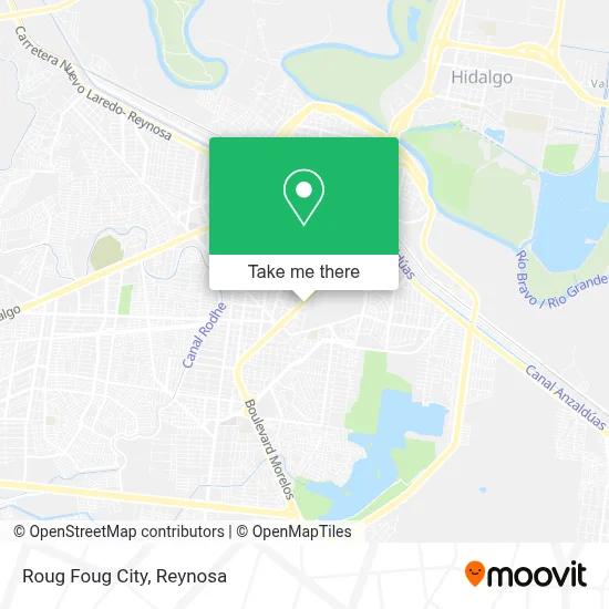 Roug Foug City map