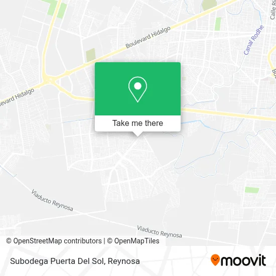 Subodega Puerta Del Sol map
